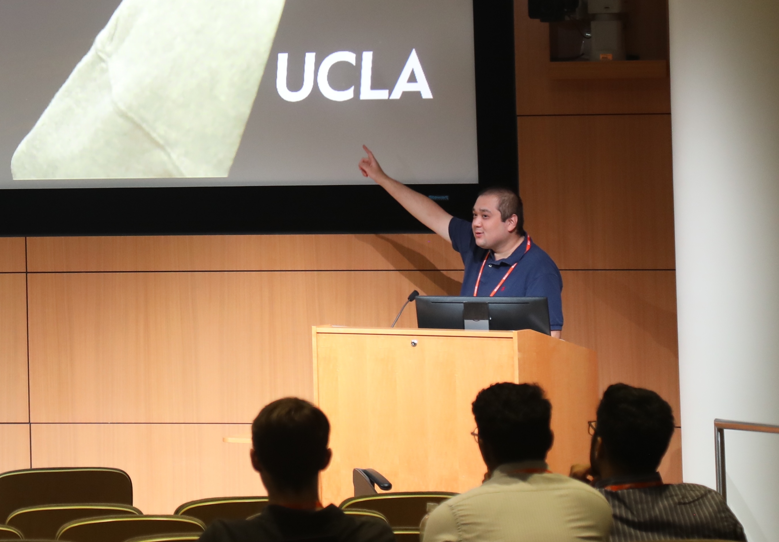 UCLA HCI Research group photo