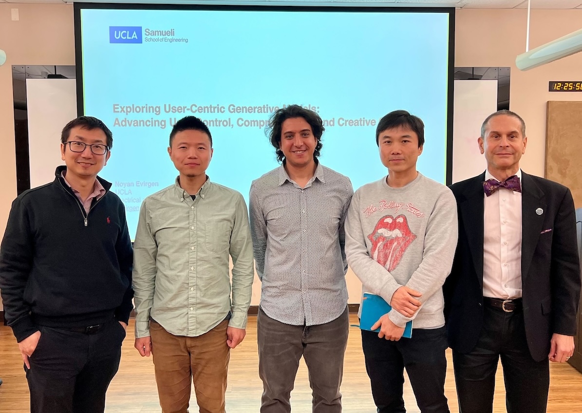 UCLA HCI Research group photo