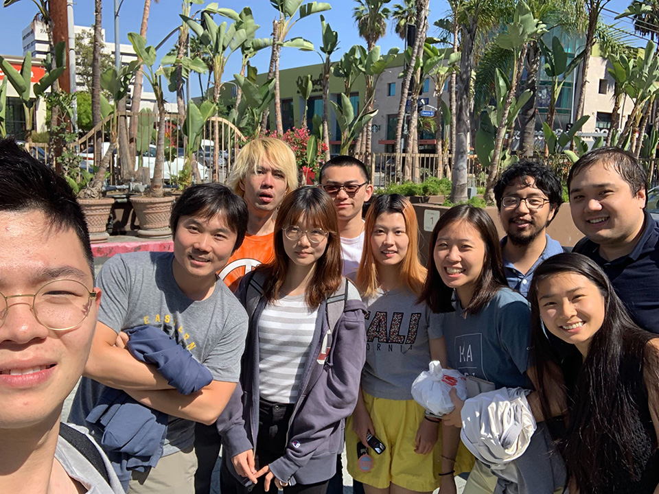 UCLA HCI Research group photo